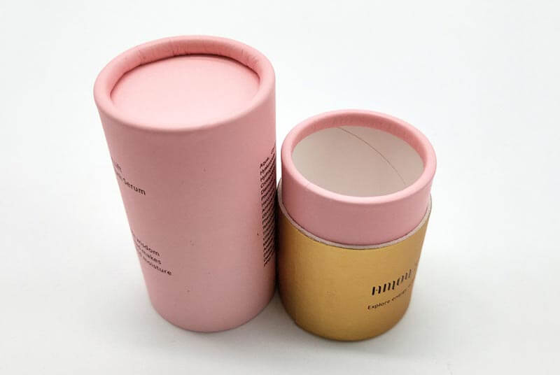 pretty cosmetic tube shape box