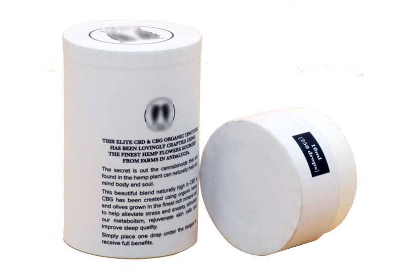 Custom Printing White Cardboard Paper Essential Oil Packing Box