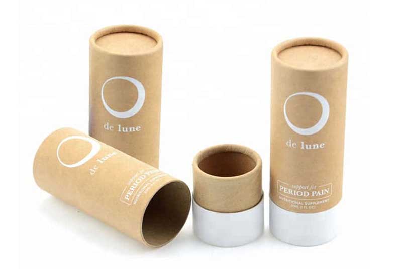 cylinder kraft paper tube packaging