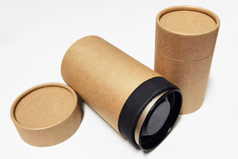 paper tube packaging with aluminum foil