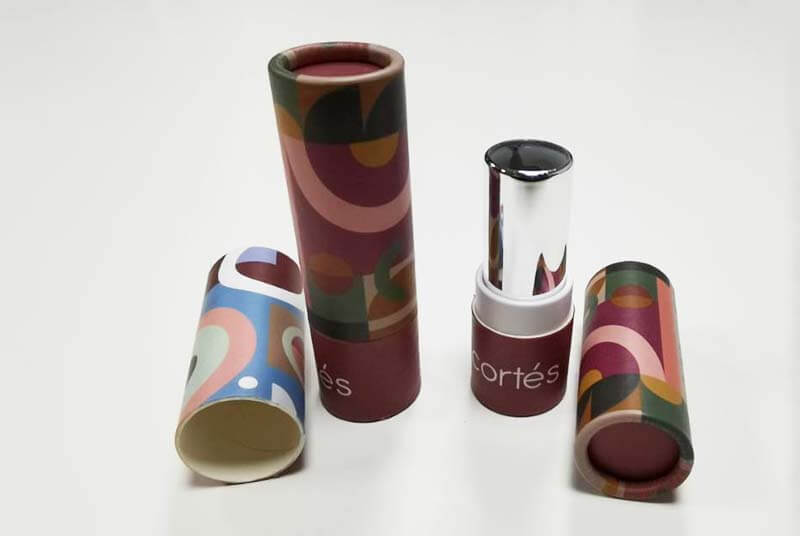 custom printing paper twist lipgloss tube