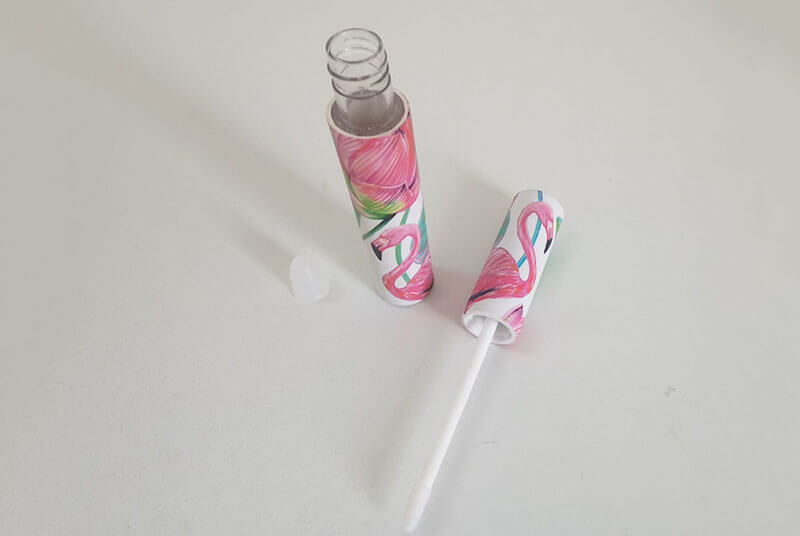 lip gloss tubes with wands