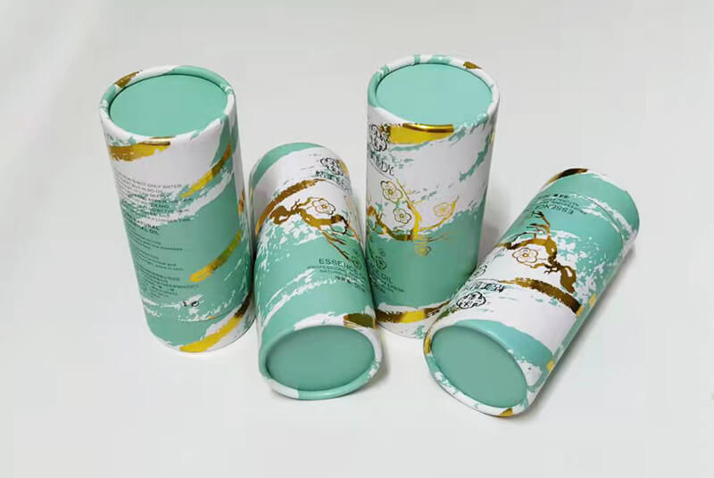 cardboard cylinder packaging 100ml oil dropper