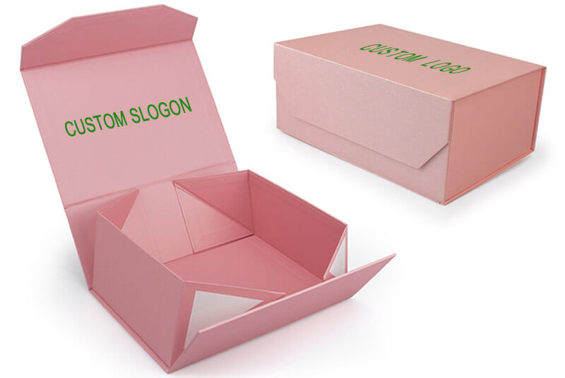 foldable packaging gift boxes with magnetic lid