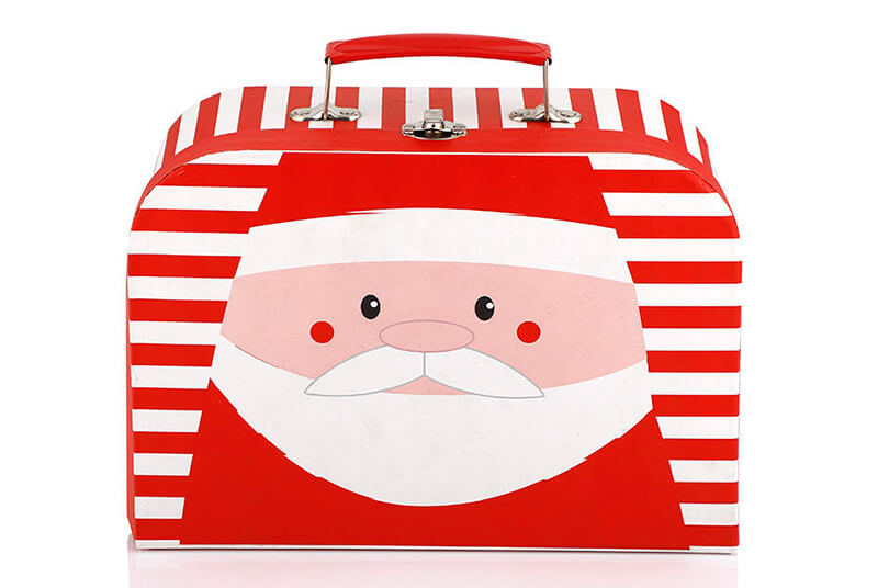 christmas design suitcase paper craft goft box