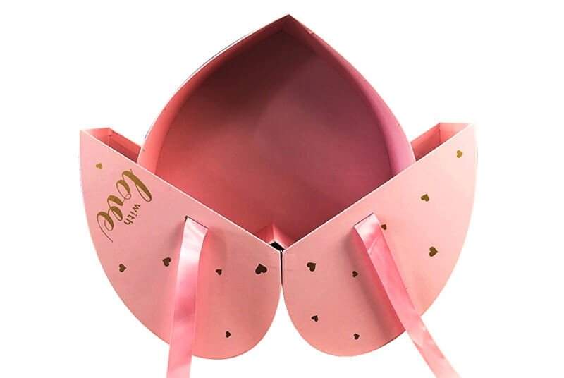 heart shaped cosmetic boxes wholesale