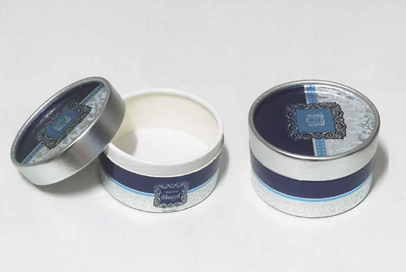 custom print paper tube packaging for cream