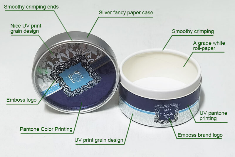OEM paper packaging box for cream